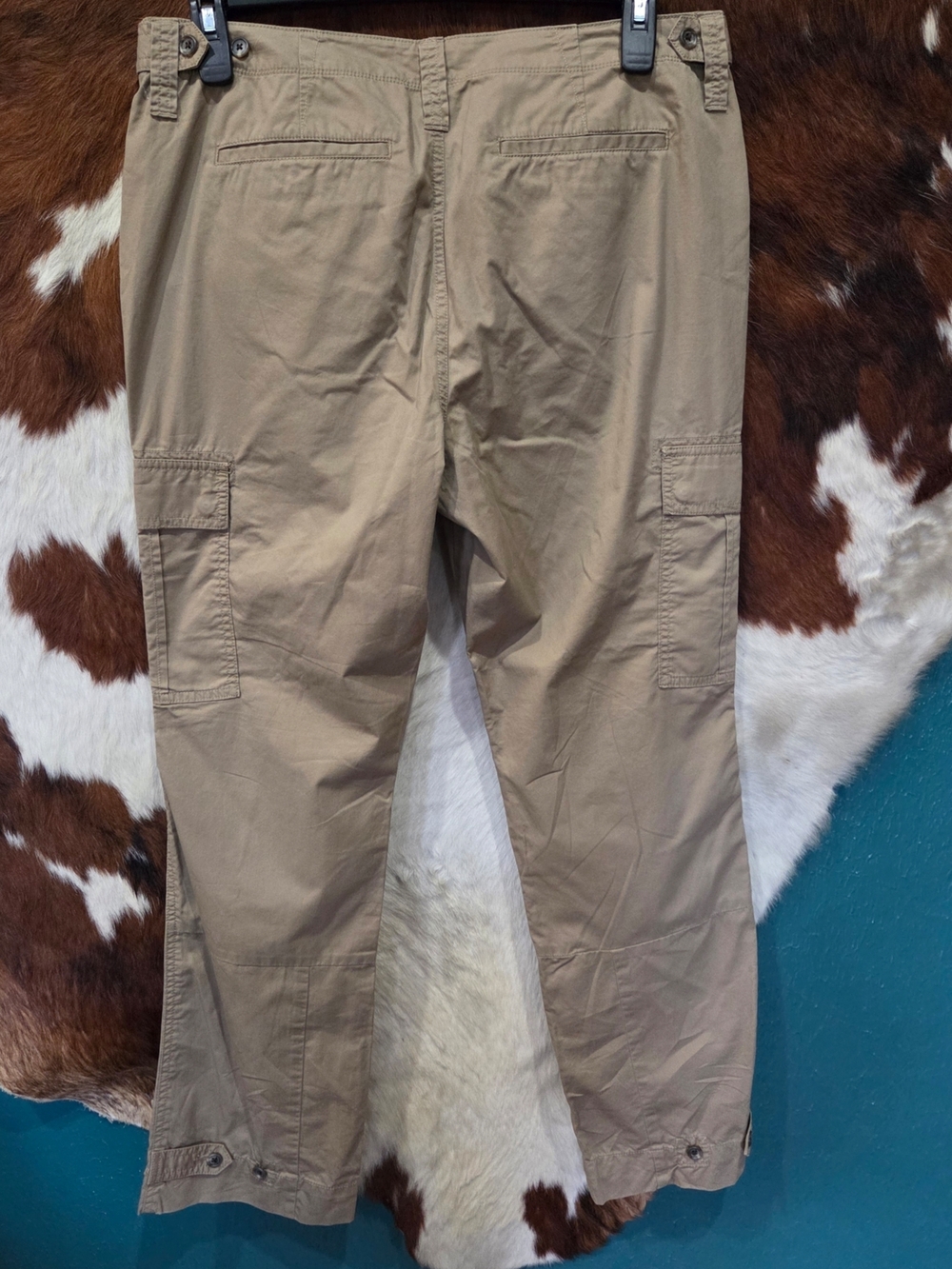 Lauren Ralph Lauren Khaki Cargo Pants - Picture 4 of 8